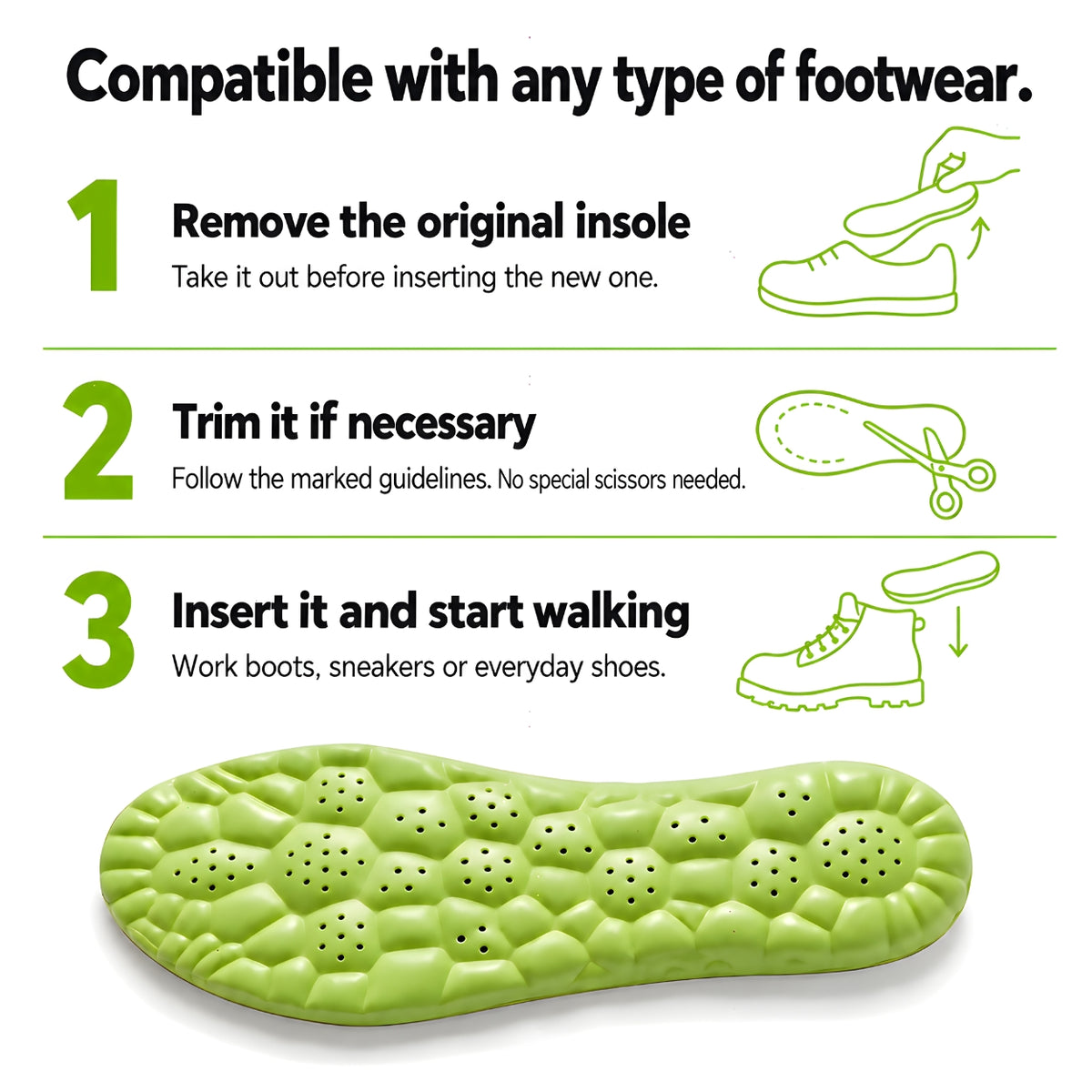 Plarex™ - Massage insoles