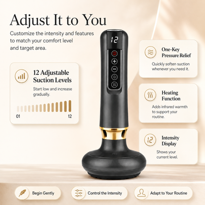 Seravia™ Anti-Cellulite Body Massager with Suction