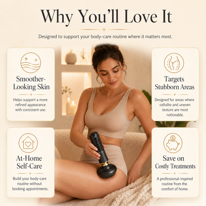 Seravia™ Anti-Cellulite Body Massager with Suction